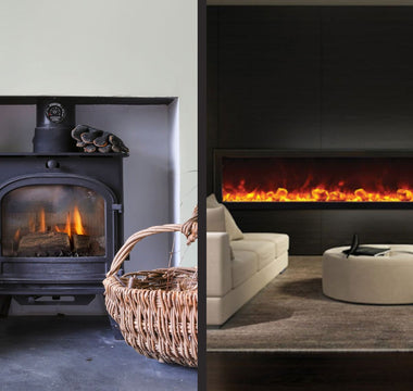 Log Burners vs. Electric Fireplaces: Which is better?