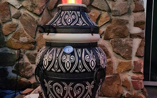 Traditional outdoor tandoor oven for home use