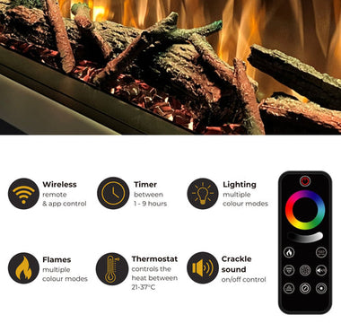 Remote Control Electric Fires