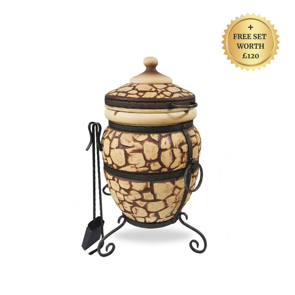 Authentic Outdoor Clay Tandoor Ovens – Fire and Frost