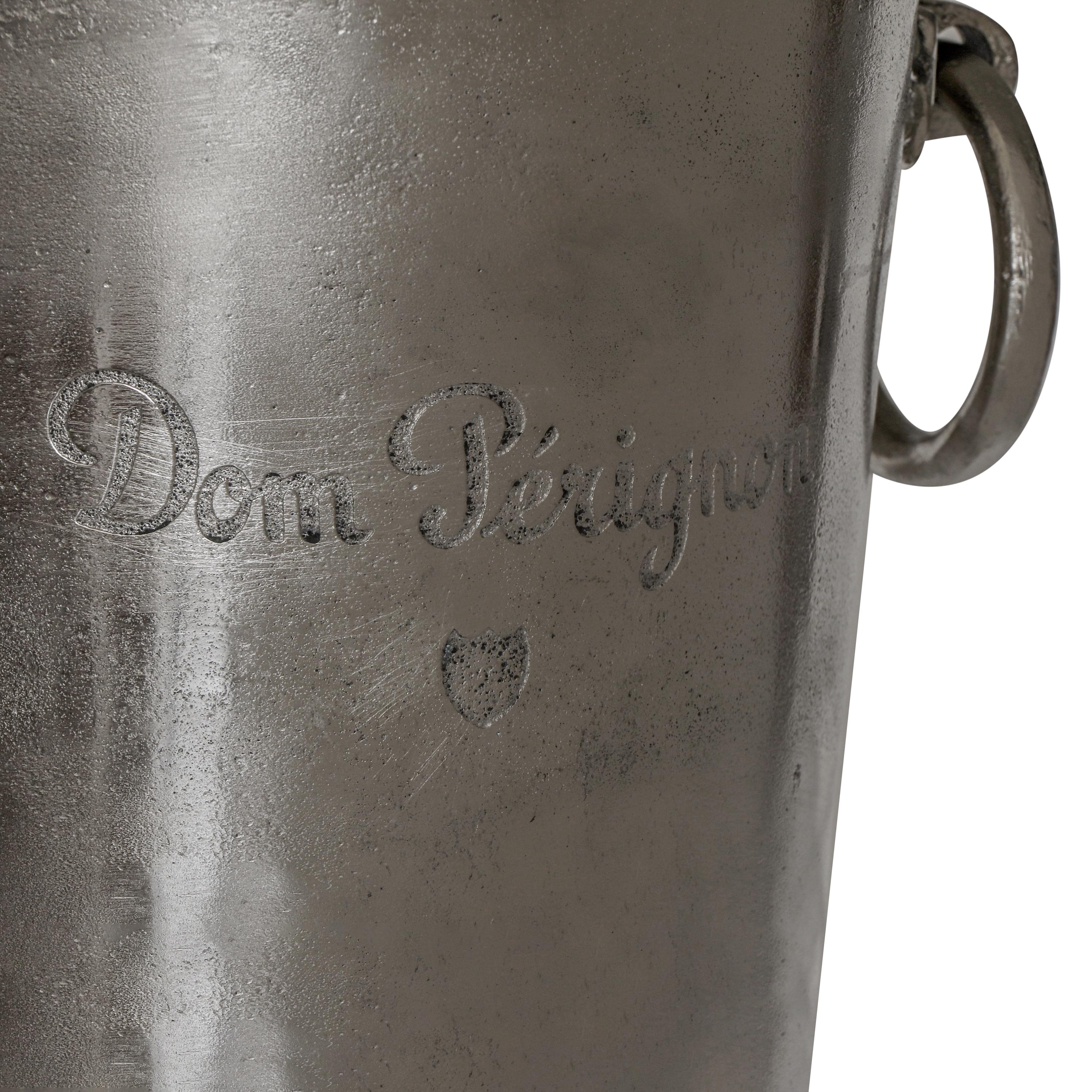 Dom Perignon Vintage Silver Champagne Large Standing Ice Bucket | Wine Cooler Bath